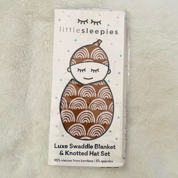 🤎NIB LS Rust Rainbow Swaddle🤎 - Picture 2 of 3